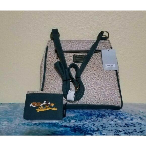 Loungefly Disney Mickey Mouse, Pluto, and Cheetah Crossbody Set - Picture 2 of 5